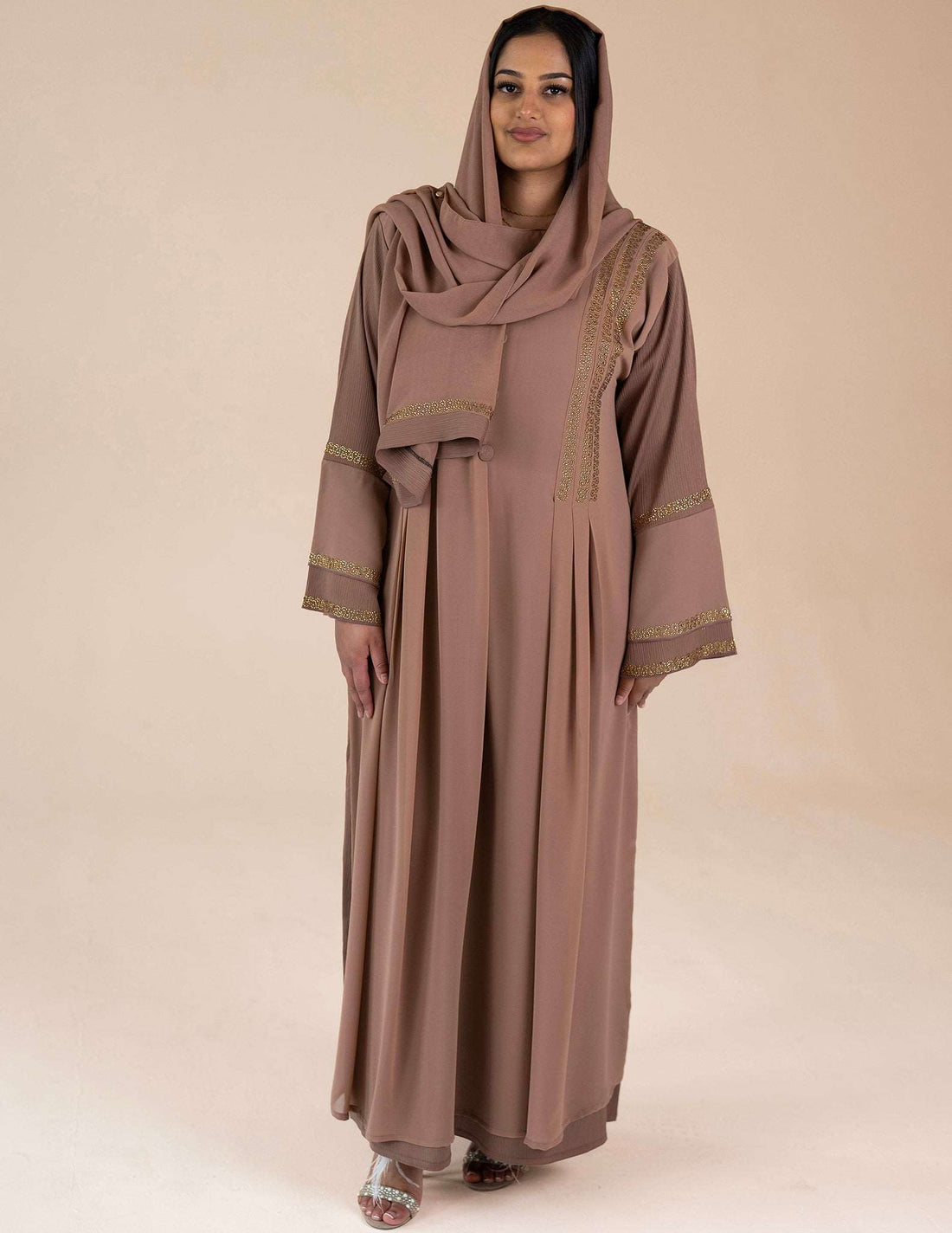 Hawaa Dress Abaya - Abayas, Best, closed abayas, dress abayas, frock abayas, premium - AZAARYA