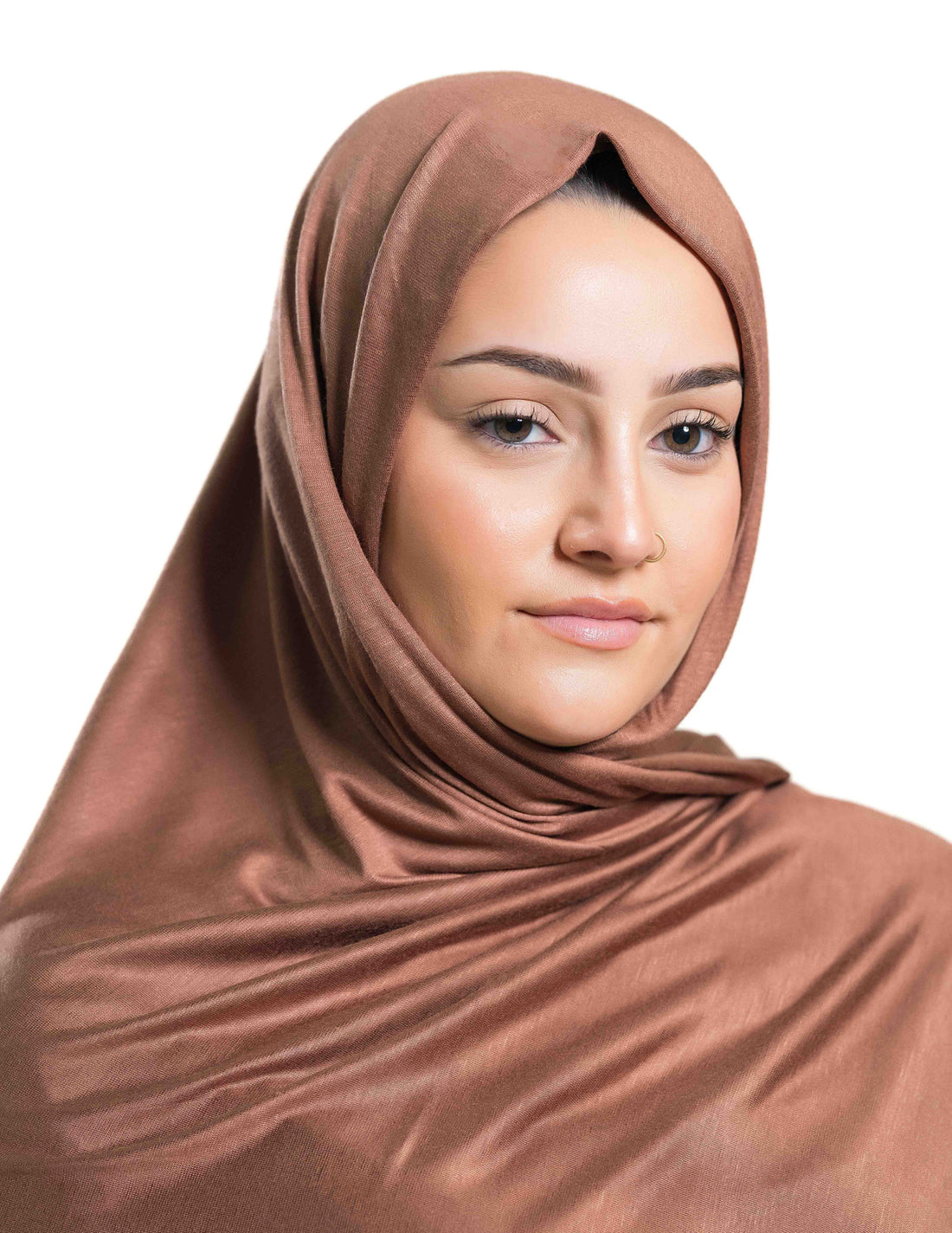 Premium Brown Jersey Hijab