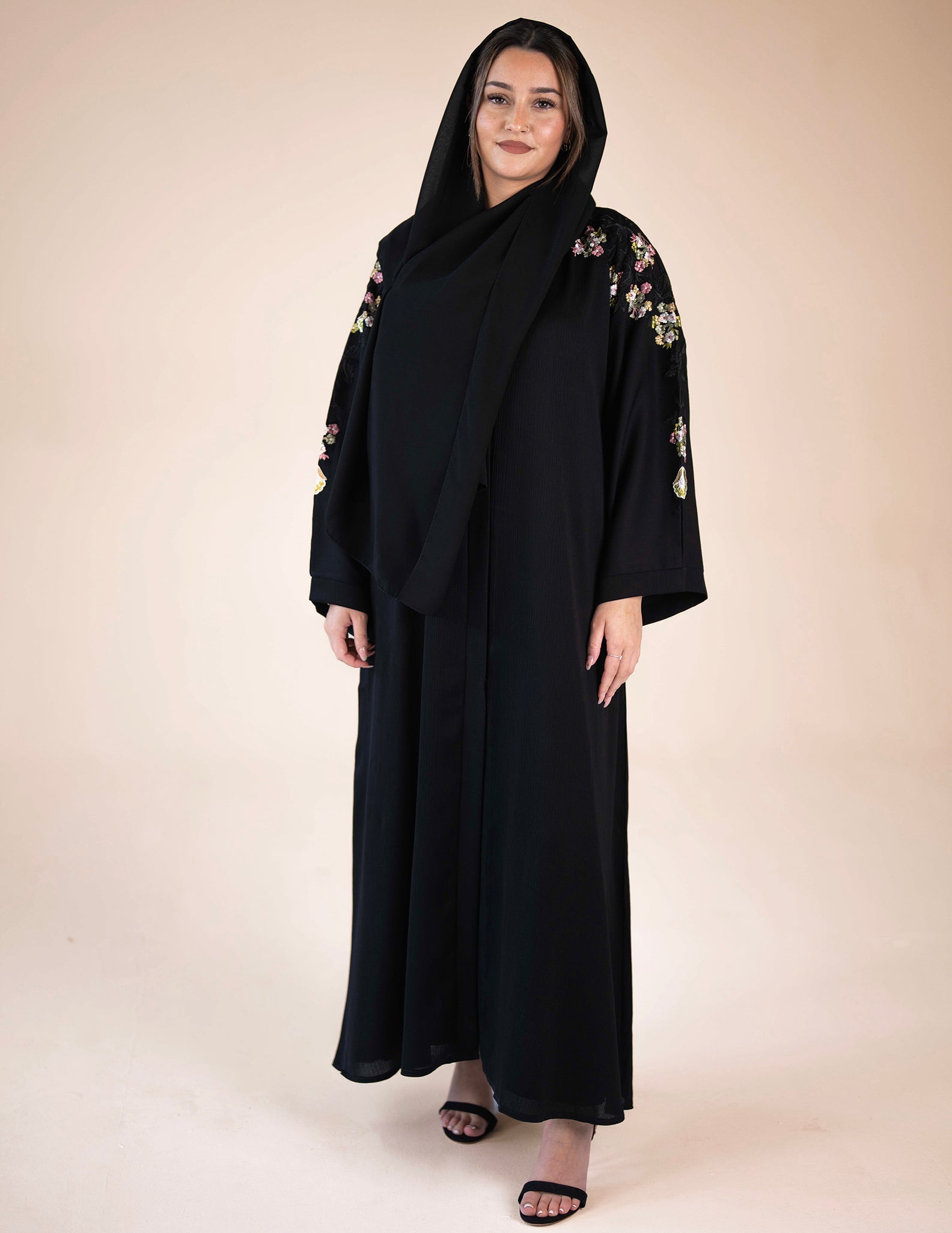 Floral abayas best sale