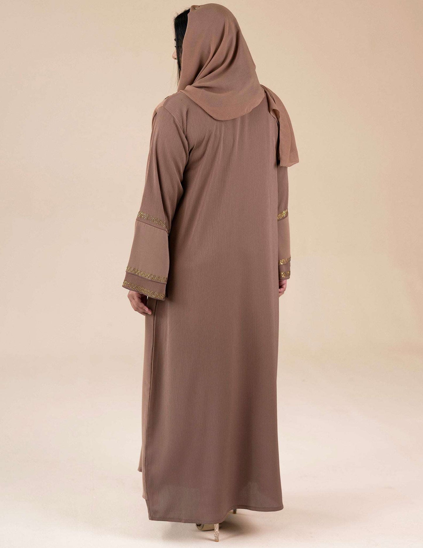 Hawaa Dress Abaya - Abayas, Best, closed abayas, dress abayas, frock abayas, premium - AZAARYA